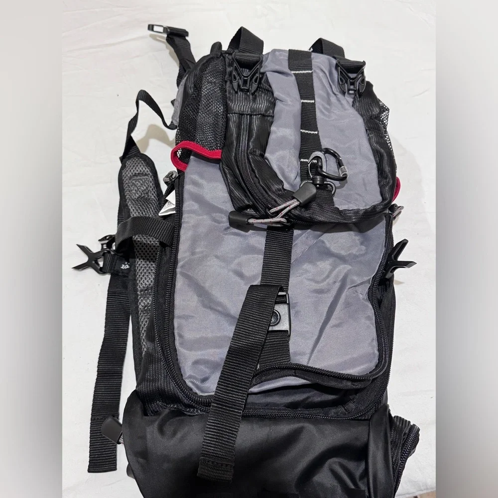 Outdoor Black and Gray Men's Backpack